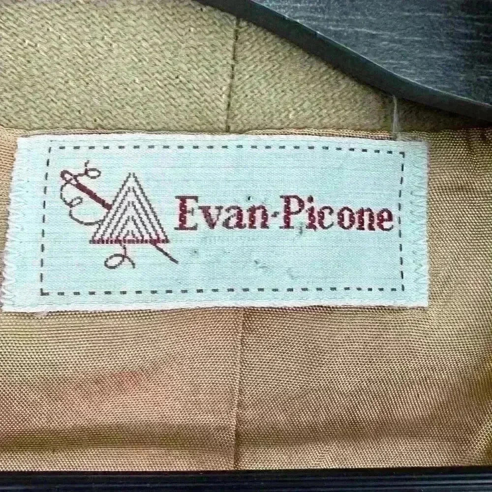 🔥Vintage Evan Picone Blazer Women's Suit Jacket 100% Pure Wool 1 Button WC1 - Picture 8 of 11